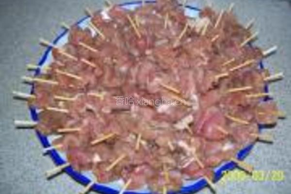 串烧羊肉的做法图解4