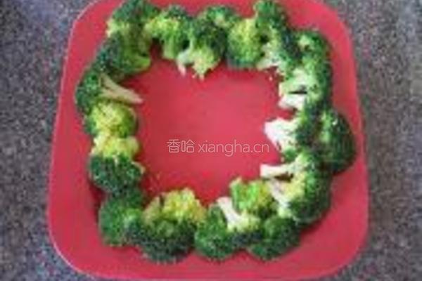 茴香鸡片西兰花的做法图解3