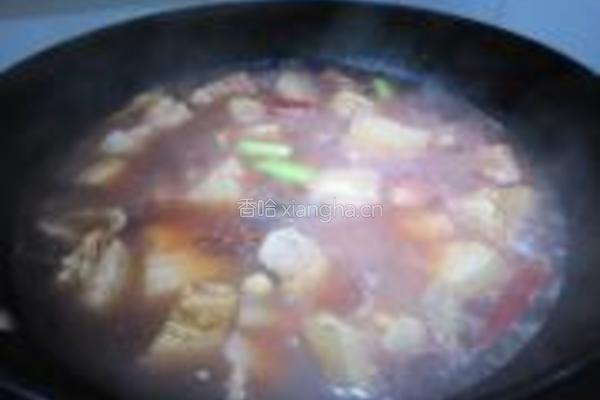 虎皮蛋烧肉的做法图解6