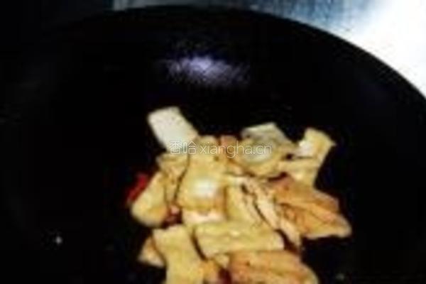 香辣大葱焖豆腐的做法图解5