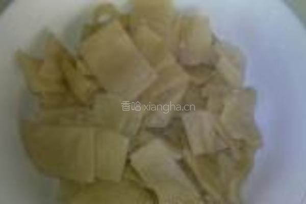 凉拌双皮的做法图解1