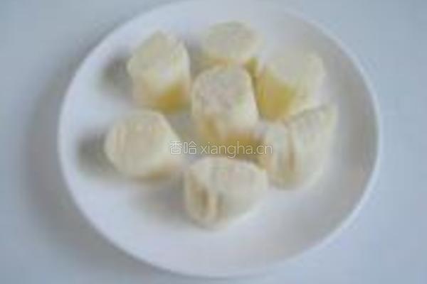 浇汁菊花玉子的做法图解2