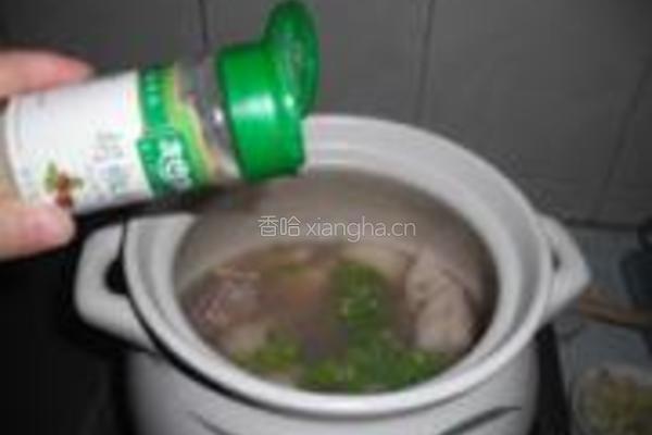 菜脯莲藕煲排骨的做法图解11