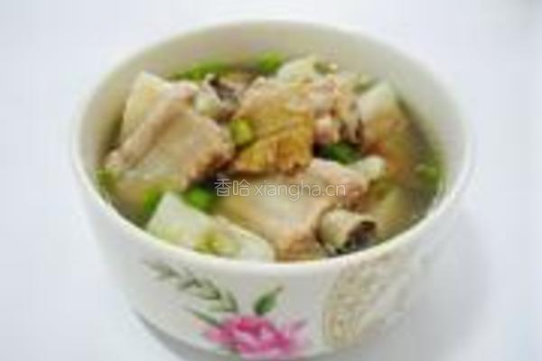菜脯莲藕煲排骨的做法图解12