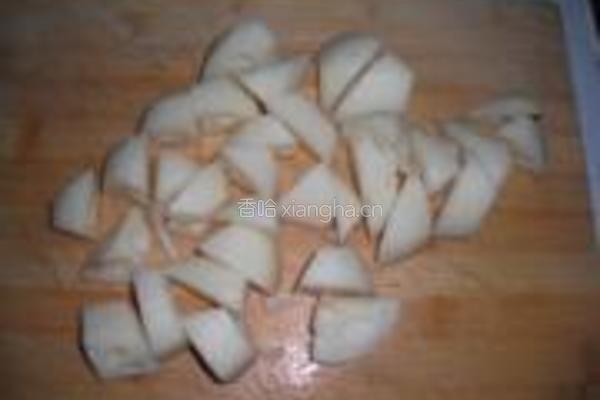 菜脯莲藕煲排骨的做法图解3