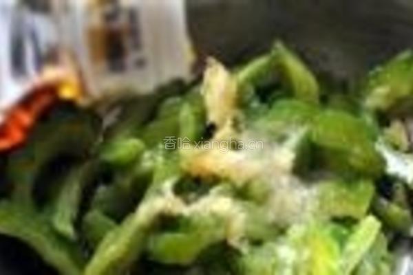 香油苦瓜的做法图解8