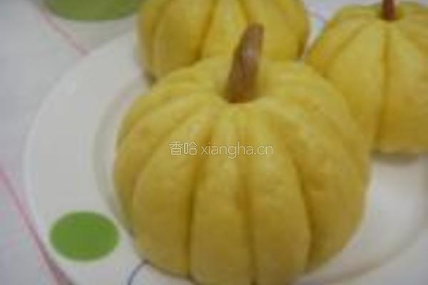 南瓜蜜枣包的做法图解8