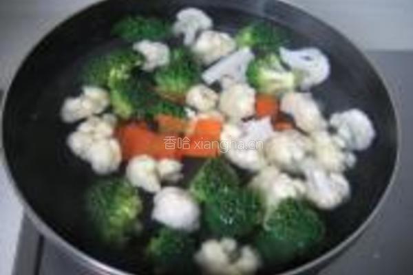 蚝油双花的做法图解3