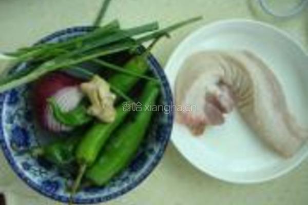蚝油回锅肉的做法图解1