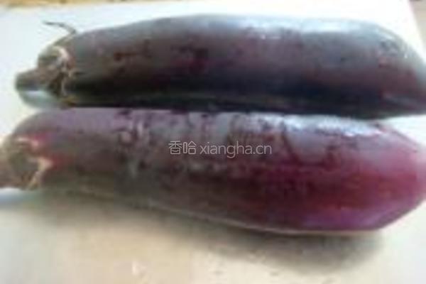 鱼香茄子的做法图解1