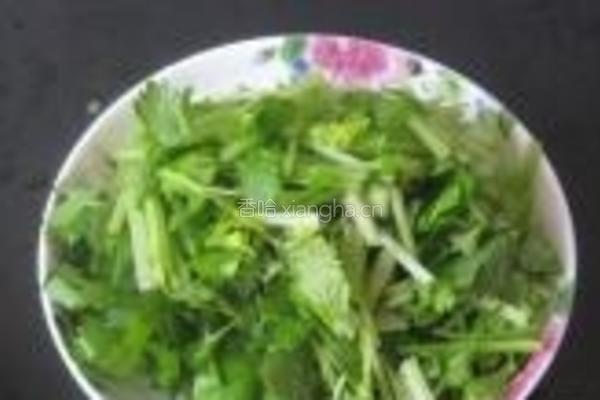 肉丝茶干炒芹菜的做法图解1