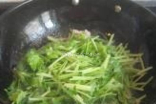 肉丝茶干炒芹菜的做法图解6