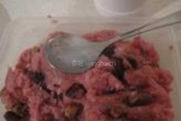 香菇萝卜丸子的做法图解7