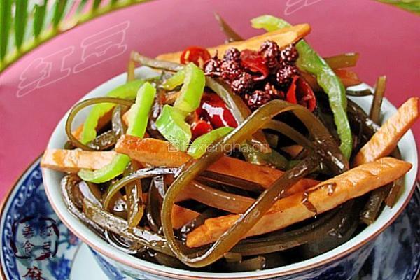 麻辣香干海带丝