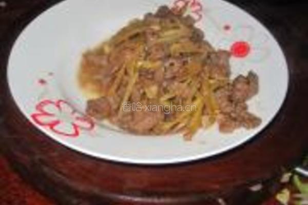黑椒牛肉炒芹菜的做法图解6