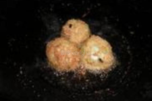 咖喱包菜丸的做法图解7