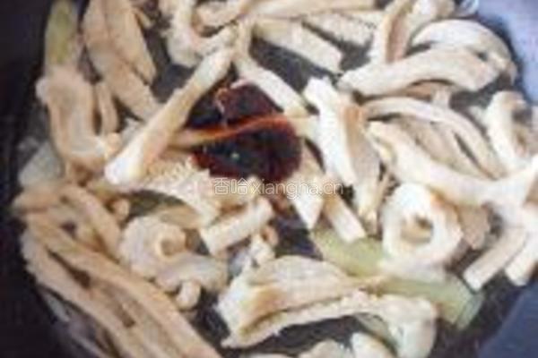 蚝油牛肚的做法图解9