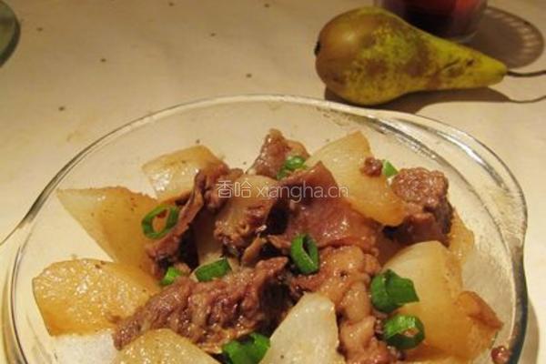 萝卜烧牛腩