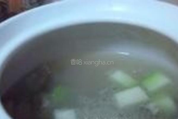 青萝卜炖排骨的做法图解6