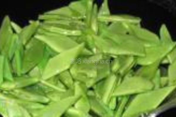 番茄肉片炒芸豆的做法图解6