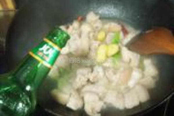 墨鱼红烧五花肉的做法图解6