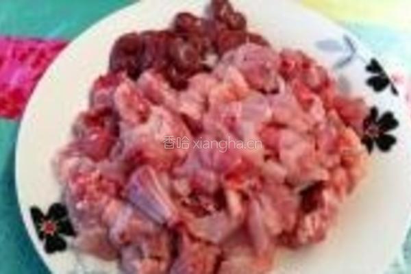 炒兔肉的做法图解1