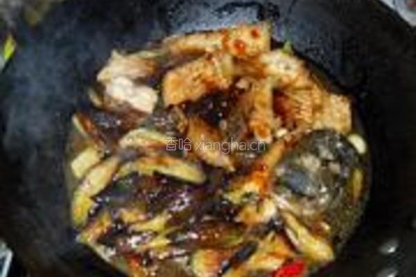 草鱼烧茄子的做法图解9