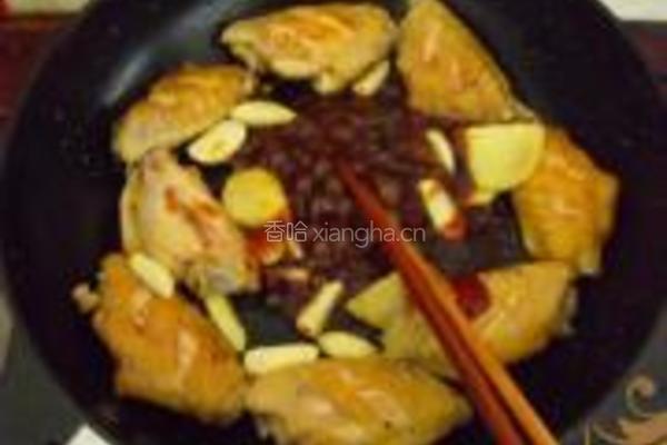 蚝油焖鸡翅的做法图解4