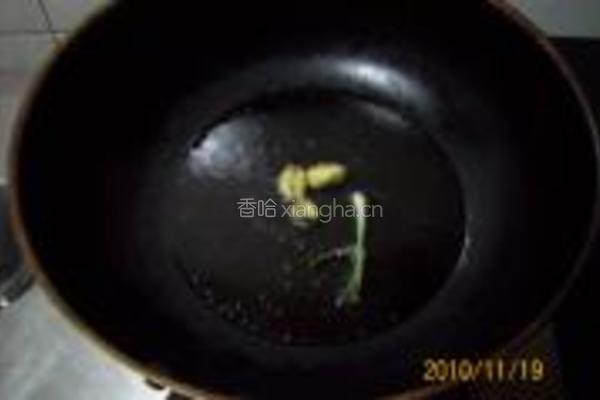 大蒜鸡杂炒麻腐的做法图解6