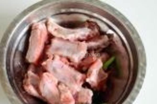 汽锅猪排的做法图解3