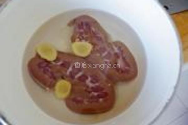 爆炒腰花的做法图解2