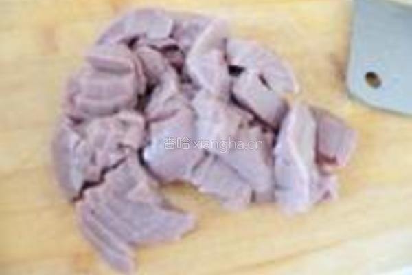 爆炒腰花的做法图解4
