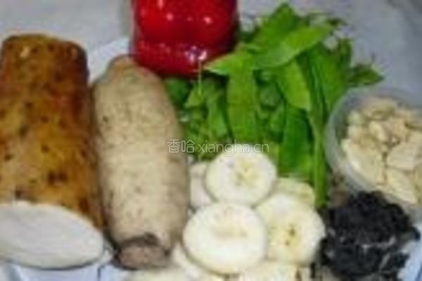 荷塘小炒的做法图解1