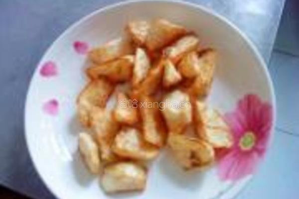 拔丝山药的做法图解5