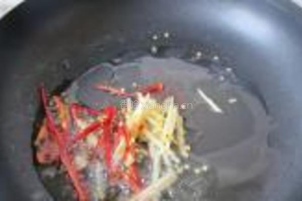 榨菜青椒肉丝的做法图解7