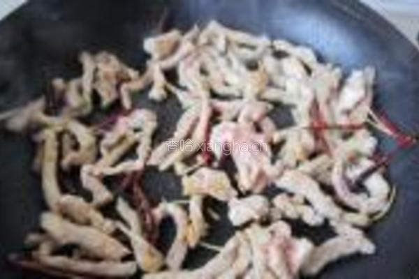 榨菜青椒肉丝的做法图解9