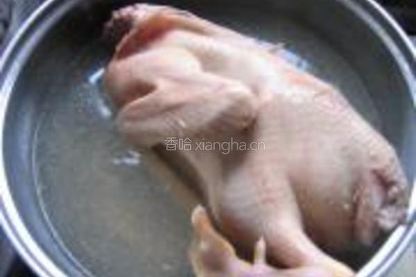 红烧鸭子的做法图解3
