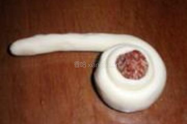 蜜枣螺旋包的做法图解7