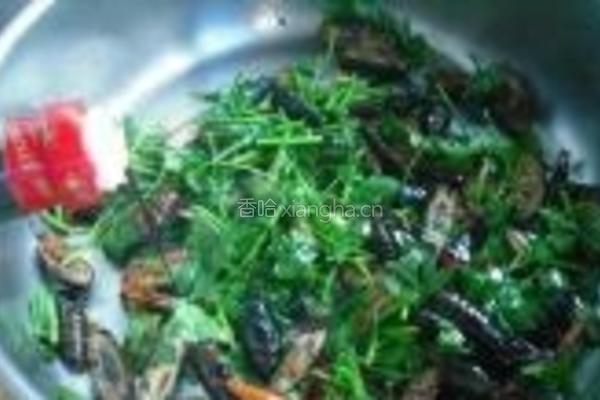 干煸茧蛹的做法图解11
