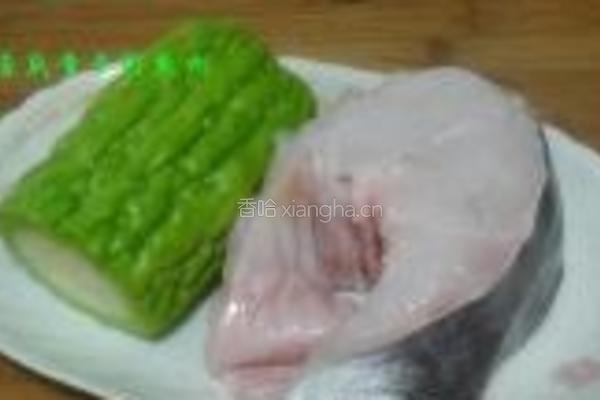 苦瓜青手打鱼丸的做法图解1