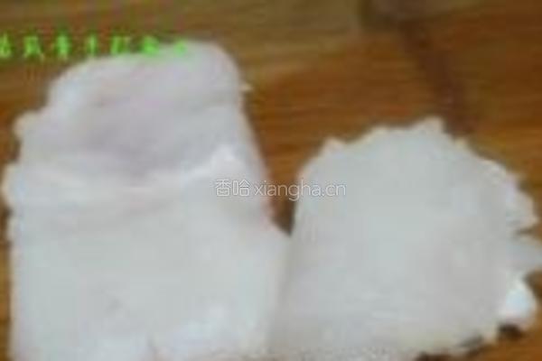 苦瓜青手打鱼丸的做法图解2
