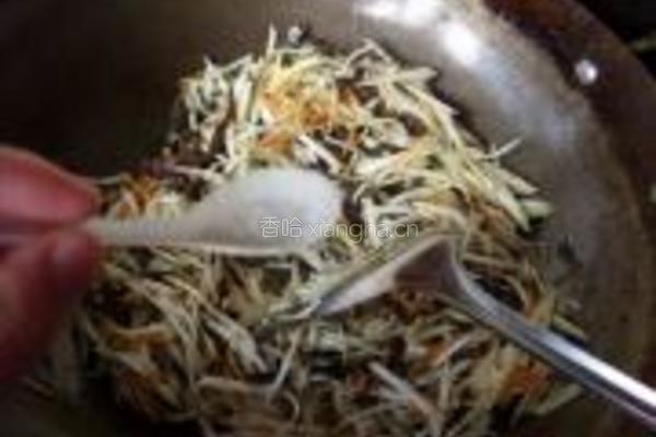茭白牛肉丝的做法图解11