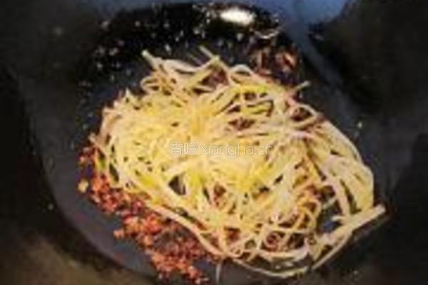 榨菜版蚂蚁上树的做法图解7