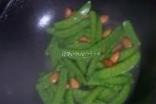 杏仁荷兰豆的做法图解3