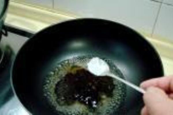 蚝油香菇扒菜心的做法图解8