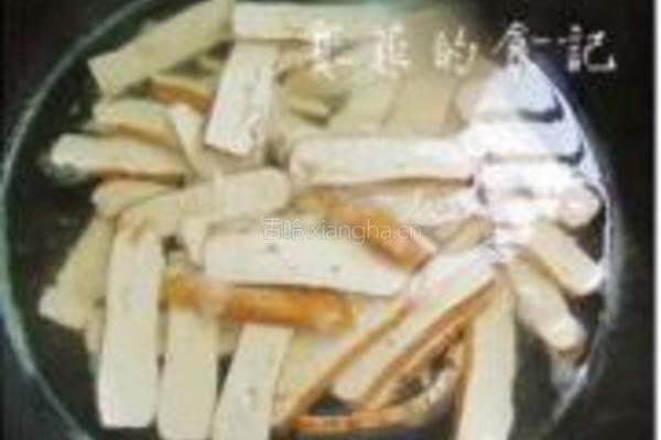 小炒攸县香干的做法图解4