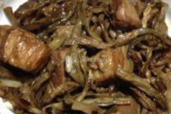 干豇豆炖肉的做法图解10