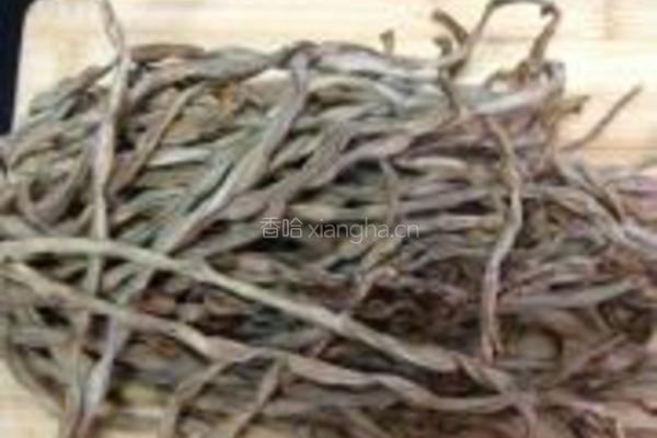 干豇豆炖肉的做法图解4