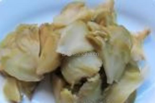 榨菜冬笋炒肉片的做法图解5