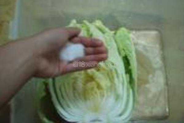 朝鲜辣白菜的做法图解3